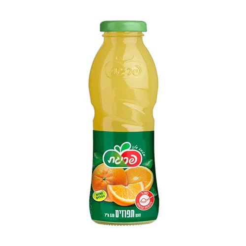 Prigat orange — glass bottle